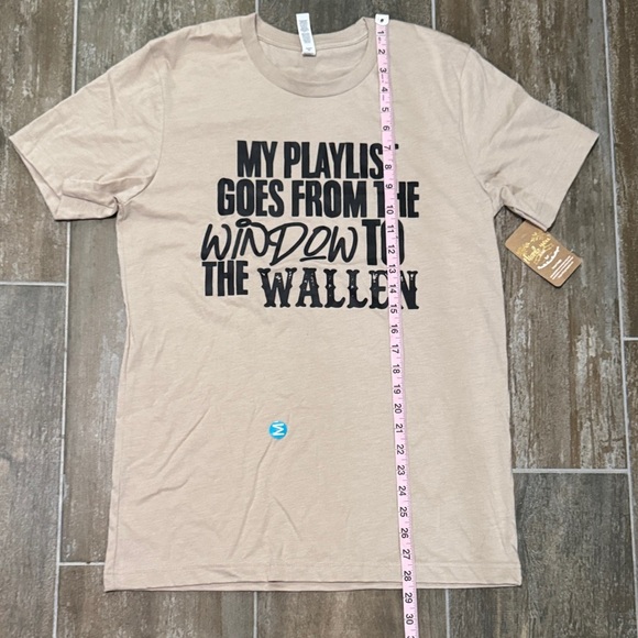 Window to the Wallen Graphic Tee with Bold Text - Picture 4 of 5